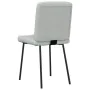 Drehbare Esszimmerstühle, 6 Stück, hellgraues Samtgewebe. von , Essstühle - Ref: Foro24-3315450, Preis: 254,86 €, Rabatt: %