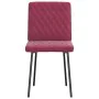Esstischstühle, 6 Stück, Samt, Weinrot. von , Essstühle - Ref: Foro24-3315478, Preis: 246,08 €, Rabatt: %