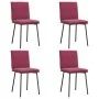 Dining chairs 4 units velvet deep red by , dining chairs - Ref: Foro24-3315349, Price: 174,99 €, Discount: %