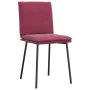 Esszimmerstühle, 4 Stück, Samt, Weinrot. von , Essstühle - Ref: Foro24-3315349, Preis: 174,99 €, Rabatt: %