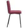 Esszimmerstühle, 4 Stück, Samt, Weinrot. von , Essstühle - Ref: Foro24-3315349, Preis: 174,99 €, Rabatt: %