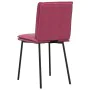Esszimmerstühle, 4 Stück, Samt, Weinrot. von , Essstühle - Ref: Foro24-3315349, Preis: 174,99 €, Rabatt: %