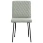 Sillas de comedor giratorias 6 uds terciopelo gris claro de , Sillas de comedor - Ref: Foro24-3315473, Precio: 248,03 €, Desc...