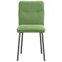 Sillas de comedor 4 unidades terciopelo verde claro de , Sillas de comedor - Ref: Foro24-3315412, Precio: 169,88 €, Descuento: %