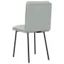 Drehbare Esszimmerstühle, 6 Stück, hellgraues Samtgewebe. von , Essstühle - Ref: Foro24-3315679, Preis: 256,44 €, Rabatt: %
