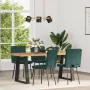 Esstischstühle, 4 Stück, dunkelgrüner Samt von , Essstühle - Ref: Foro24-3315205, Preis: 165,12 €, Rabatt: %