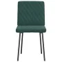Sillas de comedor 4 unidades terciopelo verde oscuro de , Sillas de comedor - Ref: Foro24-3315205, Precio: 165,10 €, Descuent...