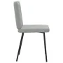 Drehbare Esszimmerstühle, 6 Stück, hellgraues Samtgewebe. von , Essstühle - Ref: Foro24-3315503, Preis: 250,14 €, Rabatt: %