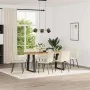Esszimmerstühle, 6 Stück, aus cremefarbenem Samt. von , Essstühle - Ref: Foro24-3315588, Preis: 252,84 €, Rabatt: %