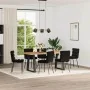 Esstischstuhl, 6 Stück, schwarzer Samt von , Essstühle - Ref: Foro24-3315658, Preis: 269,54 €, Rabatt: %