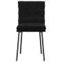 Esstischstuhl, 6 Stück, schwarzer Samt von , Essstühle - Ref: Foro24-3315658, Preis: 269,54 €, Rabatt: %
