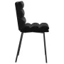 Esstischstuhl, 6 Stück, schwarzer Samt von , Essstühle - Ref: Foro24-3315658, Preis: 269,54 €, Rabatt: %