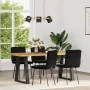 Esszimmerstühle, 4 Stück, schwarzer Samt von , Essstühle - Ref: Foro24-3315239, Preis: 168,08 €, Rabatt: %