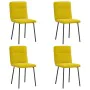Esszimmerstühle, 4 Stück, gelber Samt von , Essstühle - Ref: Foro24-3315316, Preis: 166,28 €, Rabatt: %