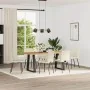 Dining chairs, 6 units, cream velvet. by , dining chairs - Ref: Foro24-3315459, Price: 254,26 €, Discount: %