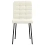 Dining chairs, 6 units, cream velvet. by , dining chairs - Ref: Foro24-3315459, Price: 254,26 €, Discount: %