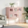Cold-rolled steel sideboard in pink 100.5x39x107 cm by , Sideboards - Ref: Foro24-853423, Price: 137,14 €, Discount: %