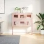 Cold-rolled steel sideboard in pink 100.5x39x107 cm by , Sideboards - Ref: Foro24-853423, Price: 137,14 €, Discount: %