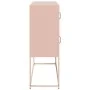 Kaltgewalzter Stahlschrank in Rosa 100,5x39x107 cm von , Sideboards - Ref: Foro24-853423, Preis: 138,21 €, Rabatt: %