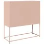Cold-rolled steel sideboard in pink 100.5x39x107 cm by , Sideboards - Ref: Foro24-853423, Price: 137,14 €, Discount: %