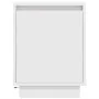 Bedside table with white LED lights 38x34x50 cm by , Nightstands - Ref: Foro24-861265, Price: 47,42 €, Discount: %
