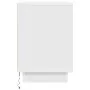Bedside table with white LED lights 38x34x50 cm by , Nightstands - Ref: Foro24-861265, Price: 47,42 €, Discount: %
