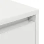 Bedside table with white LED lights 38x34x50 cm by , Nightstands - Ref: Foro24-861265, Price: 47,42 €, Discount: %