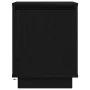 Mesilla de noche con luces LED negra 38x34x50 cm de , Mesitas de noche - Ref: Foro24-861267, Precio: 50,52 €, Descuento: %