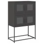 Schwarzer Stahlschrank 68x39x107 cm von , Sideboards - Ref: Foro24-853344, Preis: 95,31 €, Rabatt: %