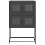 Schwarzer Stahlschrank 68x39x107 cm von , Sideboards - Ref: Foro24-853344, Preis: 95,31 €, Rabatt: %