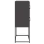 Schwarzer Stahlschrank 68x39x107 cm von , Sideboards - Ref: Foro24-853344, Preis: 95,31 €, Rabatt: %