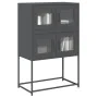 Anthracite grey steel sideboard 68x39x107 cm by , Sideboards - Ref: Foro24-853346, Price: 100,58 €, Discount: %