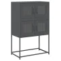 Anthracite grey steel sideboard 68x39x107 cm by , Sideboards - Ref: Foro24-853346, Price: 100,58 €, Discount: %
