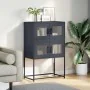 Anrichte aus anthrazitgrauem Stahl 68x39x107 cm von , Sideboards - Ref: Foro24-853346, Preis: 100,58 €, Rabatt: %