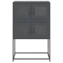 Anrichte aus anthrazitgrauem Stahl 68x39x107 cm von , Sideboards - Ref: Foro24-853346, Preis: 100,58 €, Rabatt: %