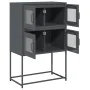 Anthracite grey steel sideboard 68x39x107 cm by , Sideboards - Ref: Foro24-853346, Price: 100,58 €, Discount: %