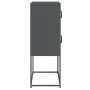 Anthracite grey steel sideboard 68x39x107 cm by , Sideboards - Ref: Foro24-853346, Price: 100,58 €, Discount: %