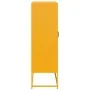 Aparador de acero amarillo mostaza 68x39x123 cm de , Aparadores - Ref: Foro24-853359, Precio: 144,16 €, Descuento: %