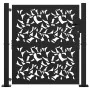 Gartentor, Design mit schwarzer Stahltür, 105x106 cm. von , Gartentore - Ref: Foro24-4100959, Preis: 160,74 €, Rabatt: %
