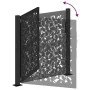 Gartentor, Design mit schwarzer Stahltür, 105x106 cm. von , Gartentore - Ref: Foro24-4100959, Preis: 160,74 €, Rabatt: %