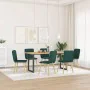 Dining chairs 6 units dark green fabric by , dining chairs - Ref: Foro24-3315595, Price: 299,31 €, Discount: %