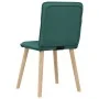 Esstischstühle, 6 Stück, dunkelgrüner Stoff von , Essstühle - Ref: Foro24-3315595, Preis: 299,32 €, Rabatt: %