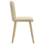 Esstischstühle, 6 Stück, Stoff in Cremefarbe. von , Essstühle - Ref: Foro24-3315632, Preis: 314,58 €, Rabatt: %