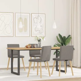 Esszimmerstühle, 4 Stück, Stoff in Taupe-Farbe. von , Essstühle - Ref: Foro24-3315361, Preis: 210,66 €, Rabatt: %