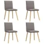 Esszimmerstühle, 4 Stück, Stoff in Taupe-Farbe. von , Essstühle - Ref: Foro24-3315361, Preis: 210,66 €, Rabatt: %