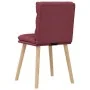 Dining chairs 4 units, red wine fabric by , dining chairs - Ref: Foro24-3315396, Price: 215,38 €, Discount: %
