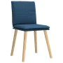 Esszimmerstühle, 4 Stück, blauer Stoff von , Essstühle - Ref: Foro24-3315363, Preis: 210,66 €, Rabatt: %