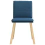 Esszimmerstühle, 4 Stück, blauer Stoff von , Essstühle - Ref: Foro24-3315363, Preis: 210,66 €, Rabatt: %