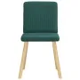 Dining chairs 4 units dark green fabric by , dining chairs - Ref: Foro24-3315302, Price: 195,92 €, Discount: %