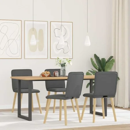Swivel dining chairs 4 units dark gray fabric by , dining chairs - Ref: Foro24-3315321, Price: 201,88 €, Discount: %